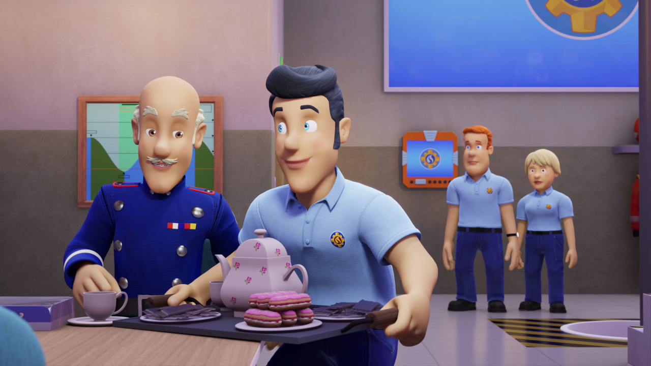 Feuerwehrmann Sam Lichtschalter Aufkleber | Wandtattoo Für Kinderzimmer Dekoration